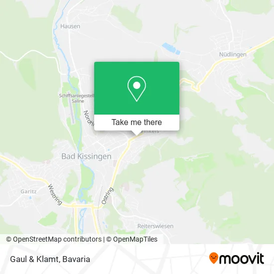 Карта Gaul & Klamt