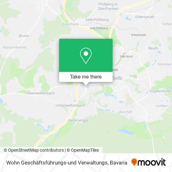 Wohn Geschäftsführungs-und Verwaltungs map