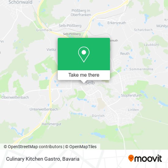 Culinary Kitchen Gastro map