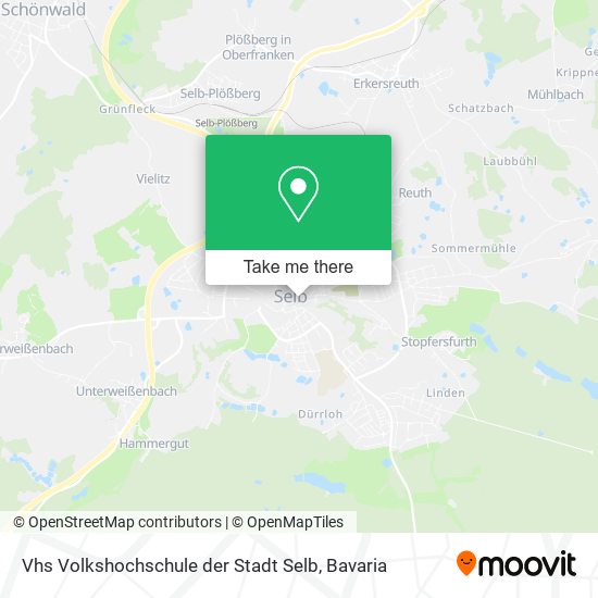 Vhs Volkshochschule der Stadt Selb map