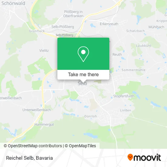 Карта Reichel Selb