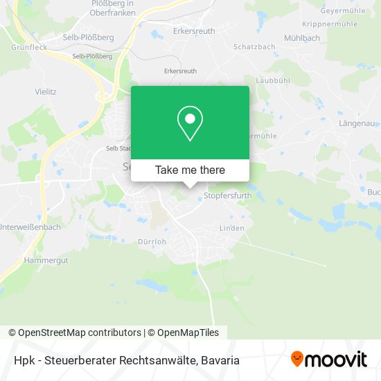 Hpk - Steuerberater Rechtsanwälte map