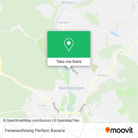 Ferienwohnung Perfect map