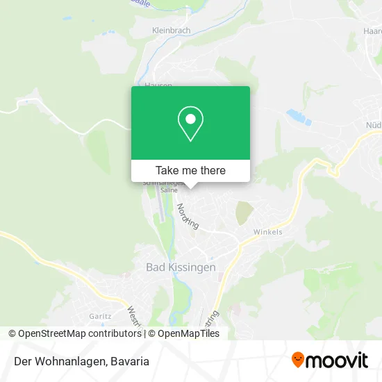 Карта Der Wohnanlagen
