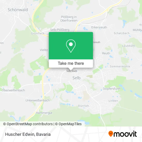 Карта Huscher Edwin