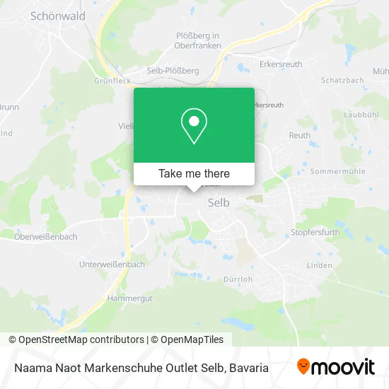 Карта Naama Naot Markenschuhe Outlet Selb