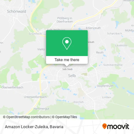 Карта Amazon Locker-Zuleika