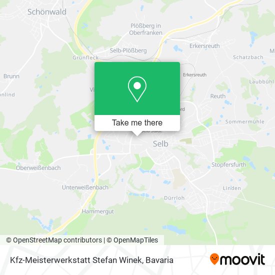 Kfz-Meisterwerkstatt Stefan Winek map