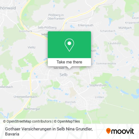 Gothaer Versicherungen in Selb Nina Grundler map