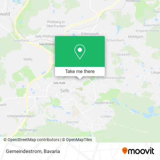 Карта Gemeindestrom