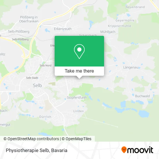 Карта Physiotherapie Selb