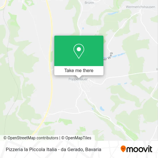 Карта Pizzeria la Piccola Italia - da Gerado