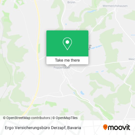 Ergo Versicherungsbüro Derzapf map