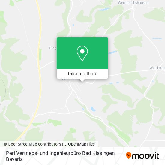 Peri Vertriebs- und Ingenieurbüro Bad Kissingen map