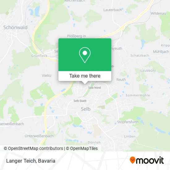 Карта Langer Teich