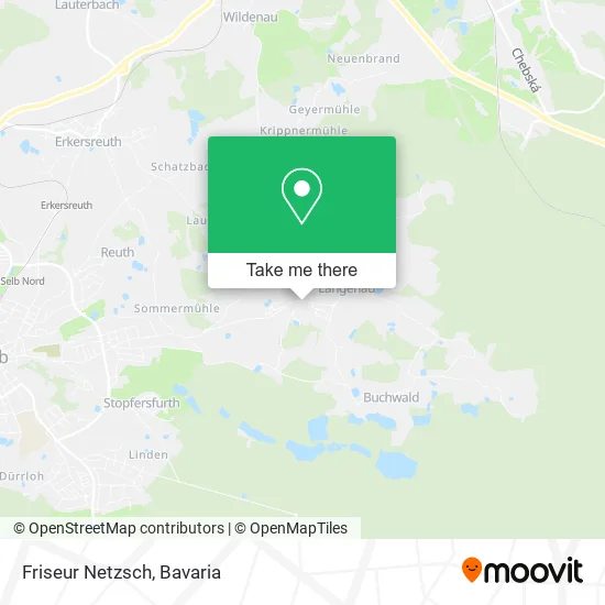 Карта Friseur Netzsch