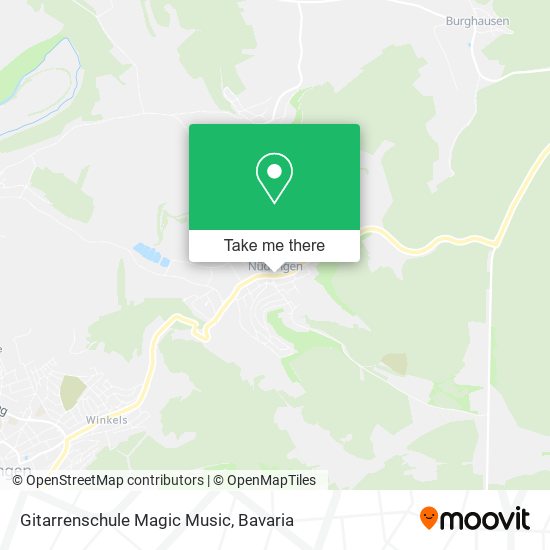 Gitarrenschule Magic Music map