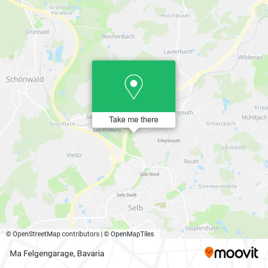 Карта Ma Felgengarage