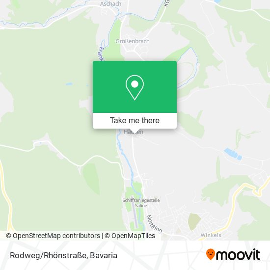 Rodweg/Rhönstraße map