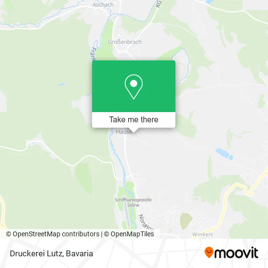 Карта Druckerei Lutz