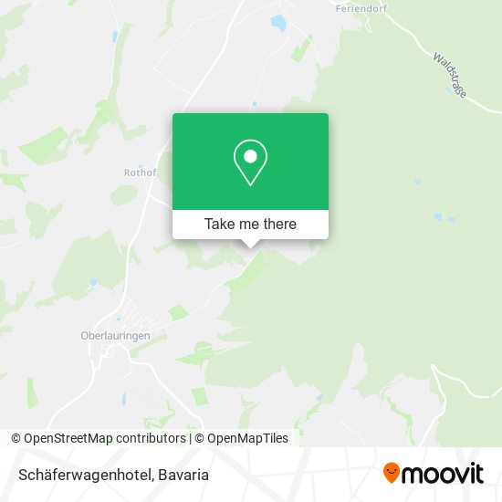 Schäferwagenhotel map