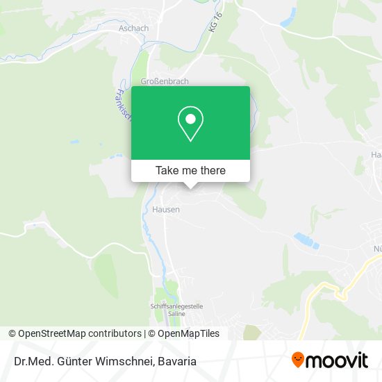 Dr.Med. Günter Wimschnei map