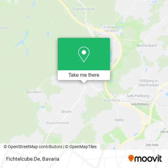 Карта Fichtelcube.De