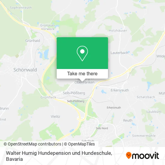 Карта Walter Humig Hundepension und Hundeschule