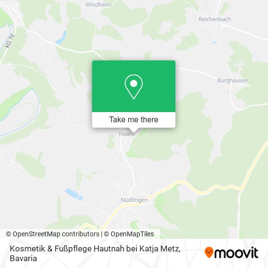 Kosmetik & Fußpflege Hautnah bei Katja Metz map