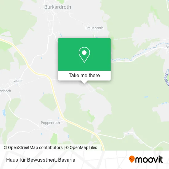 Карта Haus für Bewusstheit