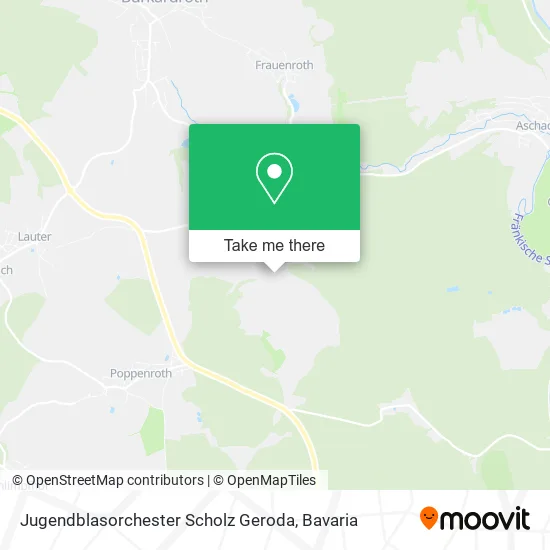 Карта Jugendblasorchester Scholz Geroda