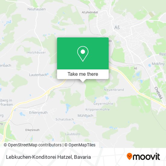 Lebkuchen-Konditorei Hatzel map