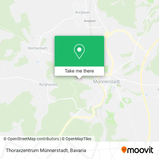 Карта Thoraxzentrum Münnerstadt
