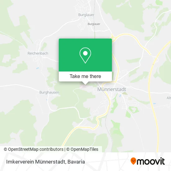 Карта Imkerverein Münnerstadt