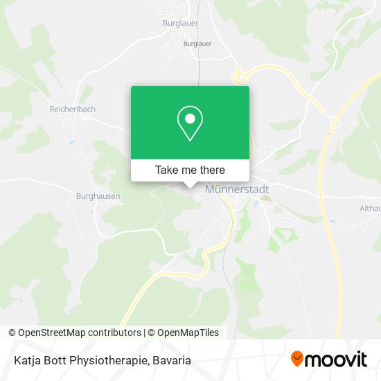 Katja Bott Physiotherapie map