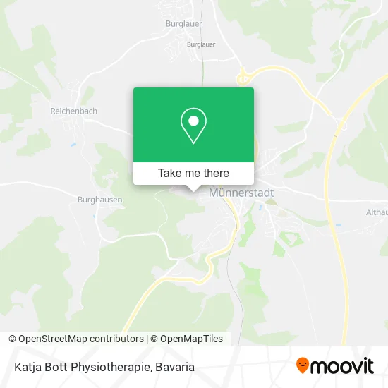 Карта Katja Bott Physiotherapie