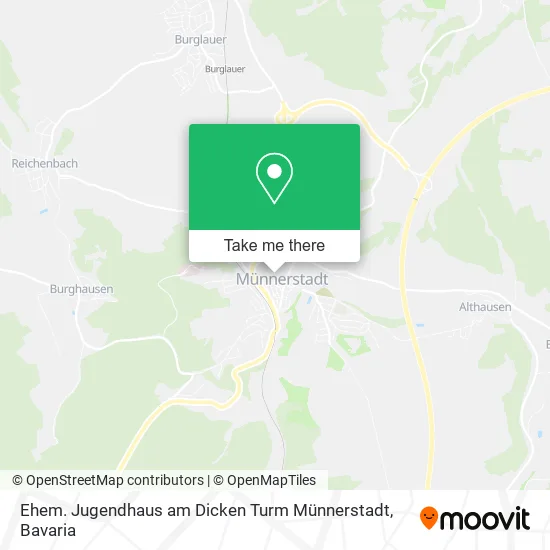 Карта Ehem. Jugendhaus am Dicken Turm Münnerstadt