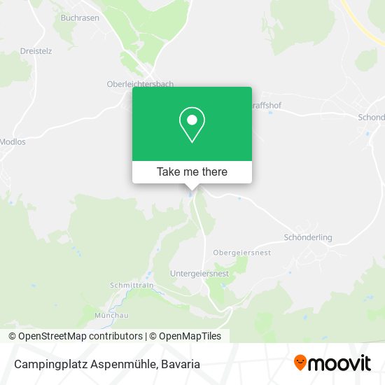 Campingplatz Aspenmühle map