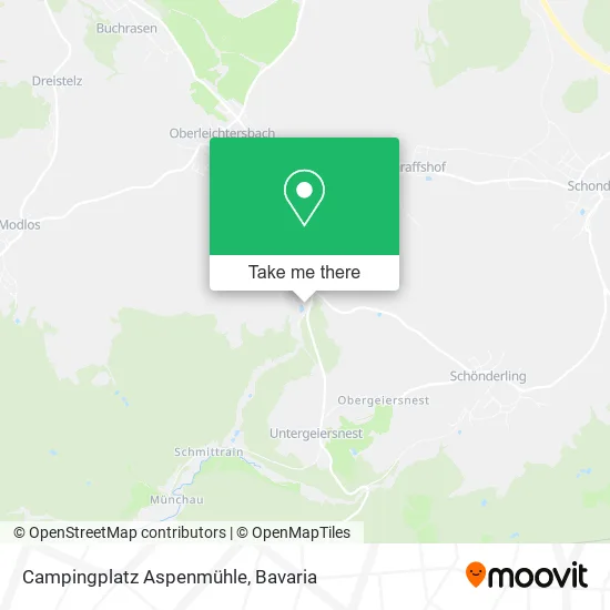 Карта Campingplatz Aspenmühle