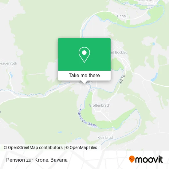 Карта Pension zur Krone