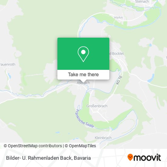 Bilder- U. Rahmenladen Back map