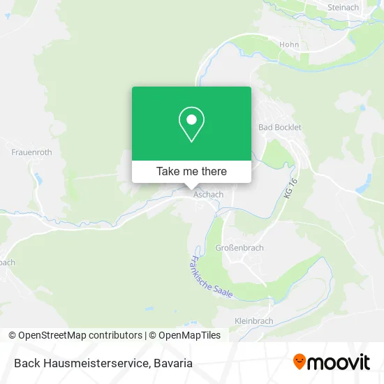 Карта Back Hausmeisterservice