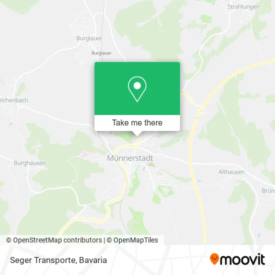 Карта Seger Transporte