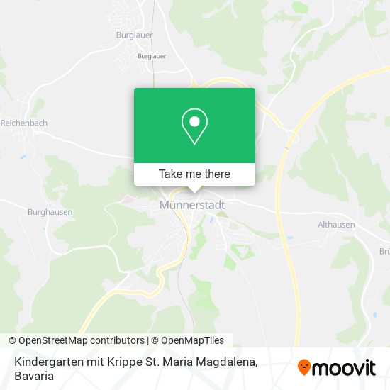 Kindergarten mit Krippe St. Maria Magdalena map