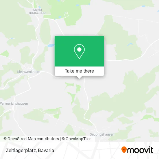 Карта Zeltlagerplatz