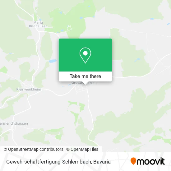 Карта Gewehrschaftfertigung-Schlembach