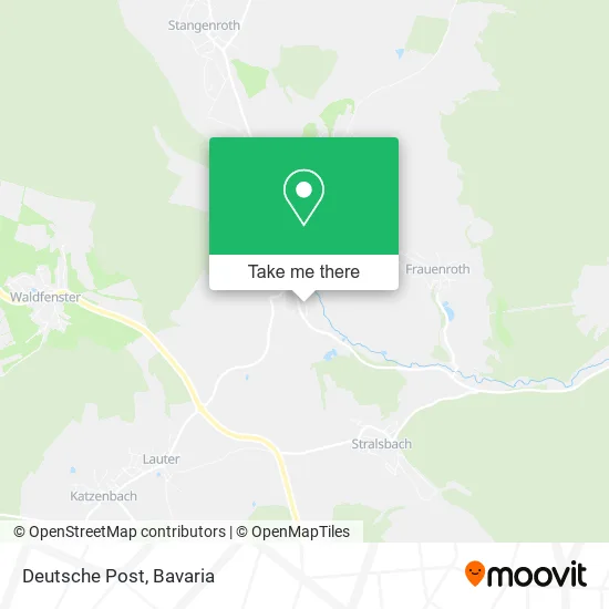 Карта Deutsche Post