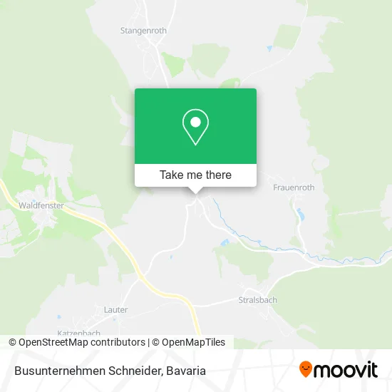 Карта Busunternehmen Schneider