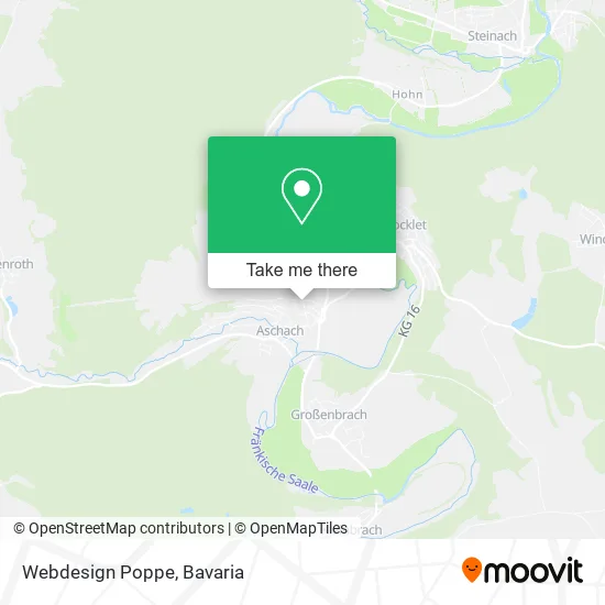 Карта Webdesign Poppe