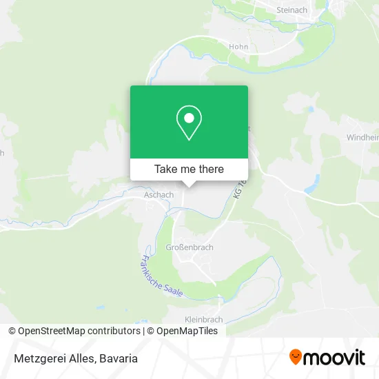 Карта Metzgerei Alles